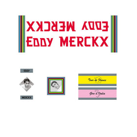 Eddy Merckx SET 100-Bicycle Decals