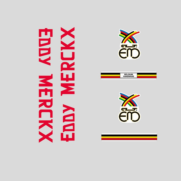 Eddy Merckx SET 110-Bicycle Decals