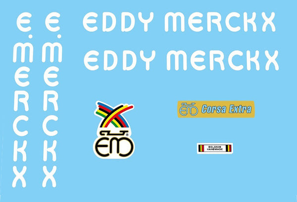 Eddy Merckx SET 11-Bicycle Decals