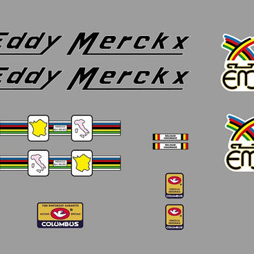 Eddy Merckx SET 14-Bicycle Decals