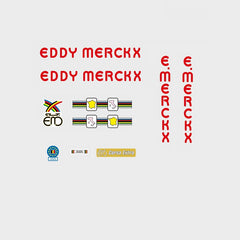 Eddy Merckx SET 16-Bicycle Decals