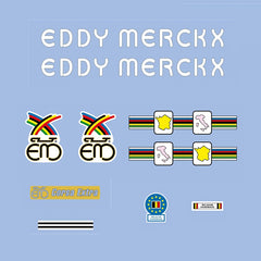Eddy Merckx Set 206-Bicycle Decals