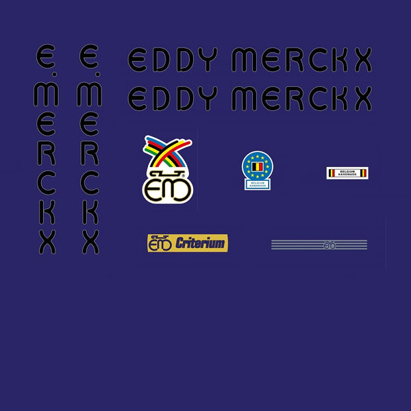 Eddy Merckx SET 250-Bicycle Decals