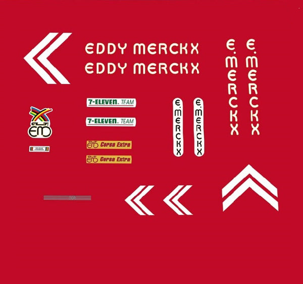 Eddy Merckx Set 300-Bicycle Decals