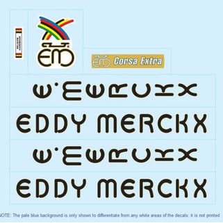 Eddy Merckx SET 5-Bicycle Decals