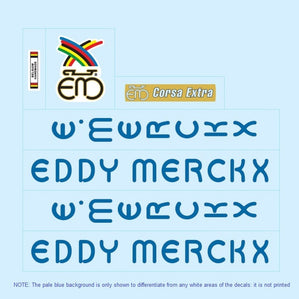Eddy Merckx SET 500-Bicycle Decals
