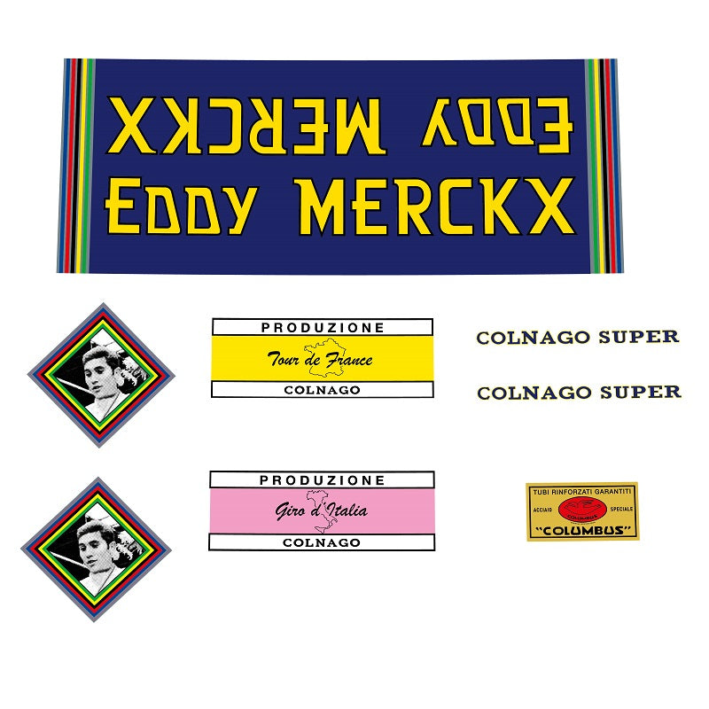 Eddy Merckx Set 0730 Colnago Decals