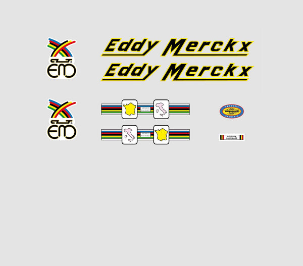 Eddy Merckx Set 820-Bicycle Decals