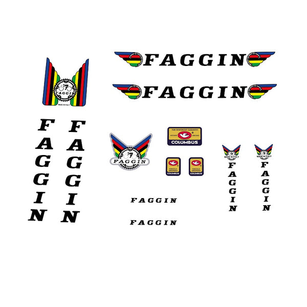 Faggin Set 02-Bicycle Decals
