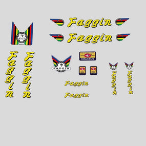 Faggin Set 200-Bicycle Decals