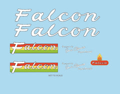 Falcon Set 1-Bicycle Decals