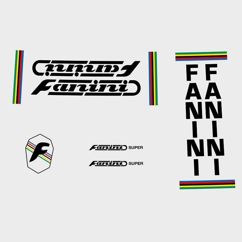 Fanini Set 770-Bicycle Decals