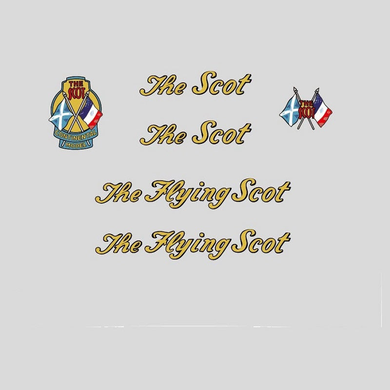 Flying Scot Set 03-Bicycle Decals