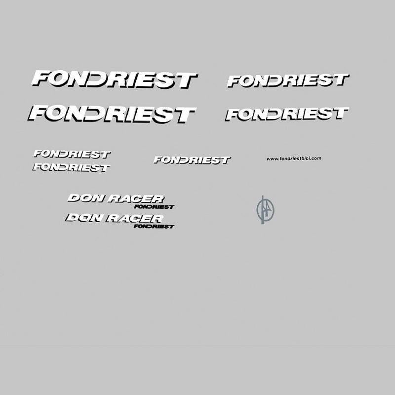 Fondriest Set 10-Bicycle Decals