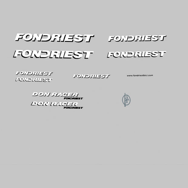 Fondriest Set 10-Bicycle Decals