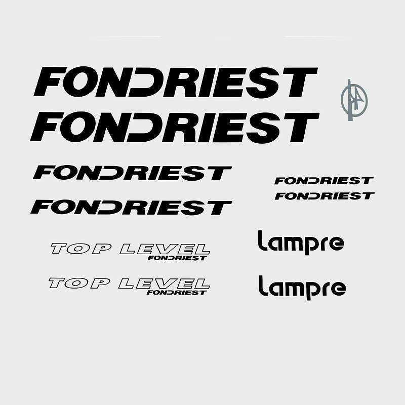 Fondriest Set 210-Bicycle Decals