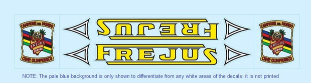 Frejus Set 1-Bicycle Decals