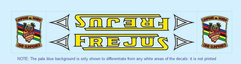 Frejus Bicycle Decals / Stickers