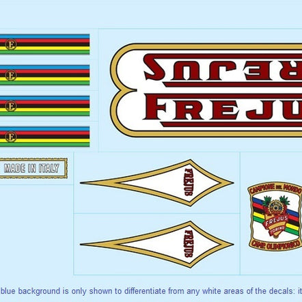 Frejus Set 4-Bicycle Decals