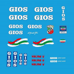 Gios Set 55-Bicycle Decals