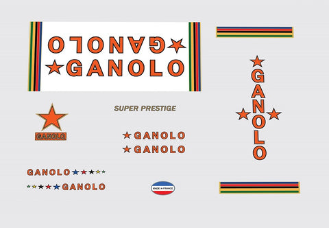 Ganolo Bicycle Decals / Stickers