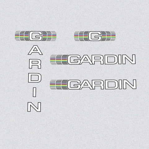 Gardin Bicycle Decals / Stickers