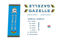 Gazelle Set 32-Bicycle Decals