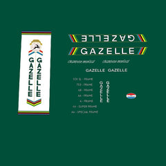 Gazelle Set 36-Bicycle Decals