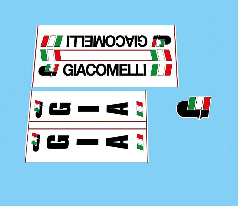 Giacomelli Set 1-Bicycle Decals