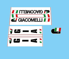 Giacomelli Set 1-Bicycle Decals