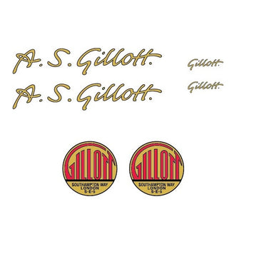 Gillott SET 1-Bicycle Decals