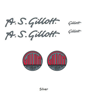 Gillott SET 3-Bicycle Decals