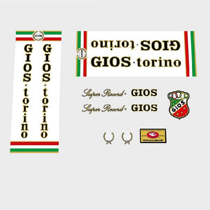 Gios Set 12-Bicycle Decals