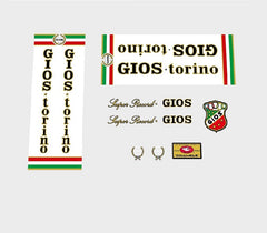 Gios Set 12-Bicycle Decals