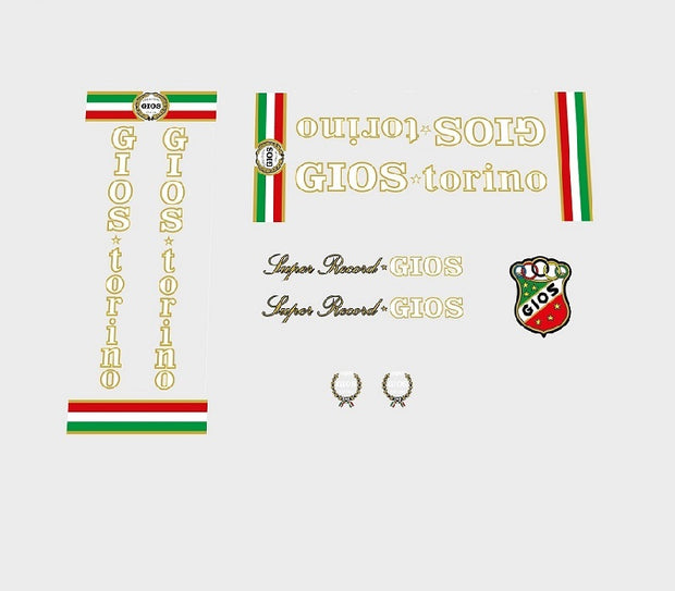 Gios Set 18-Bicycle Decals