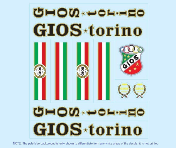 Gios Set 1-Bicycle Decals