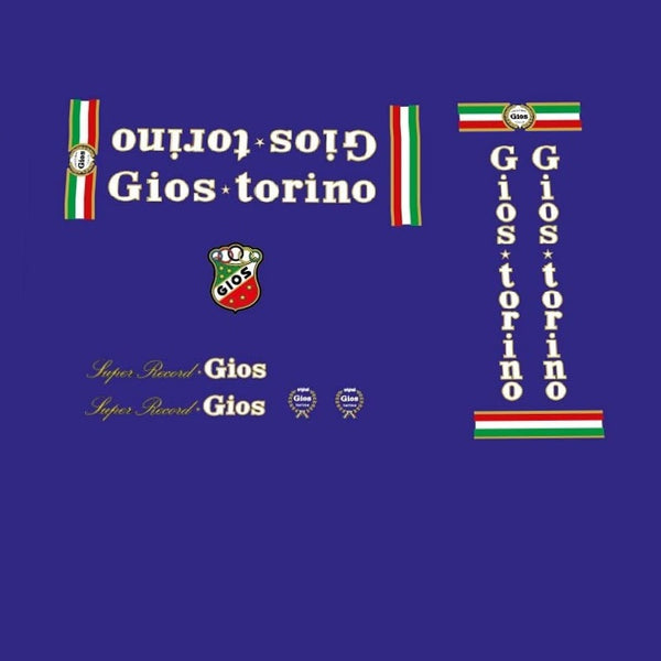 Gios Set 30-Bicycle Decals