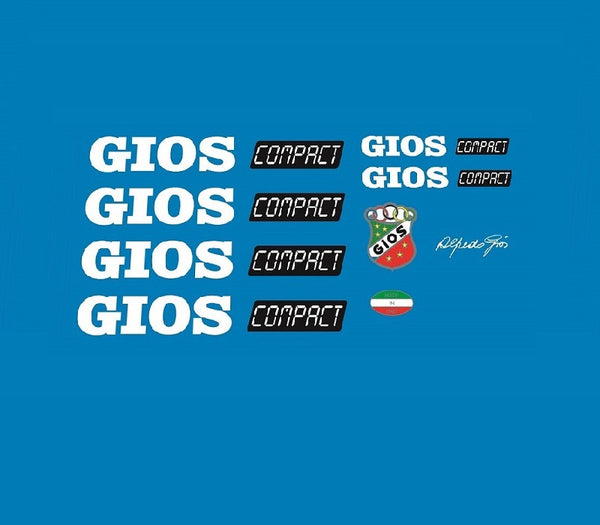 Gios Set 6-Bicycle Decals