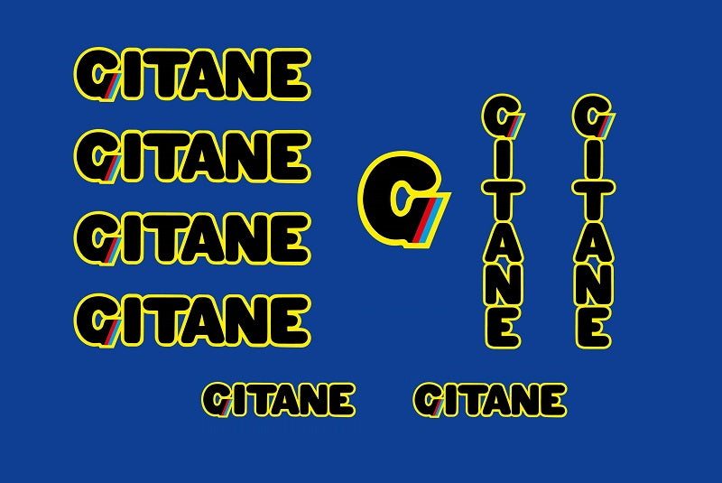Gitane Set 402-Bicycle Decals