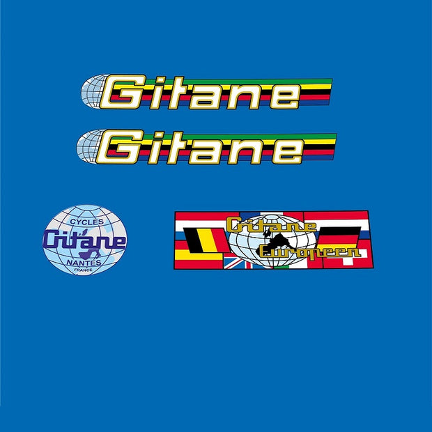 Gitane bicycle decals - 1964 onward