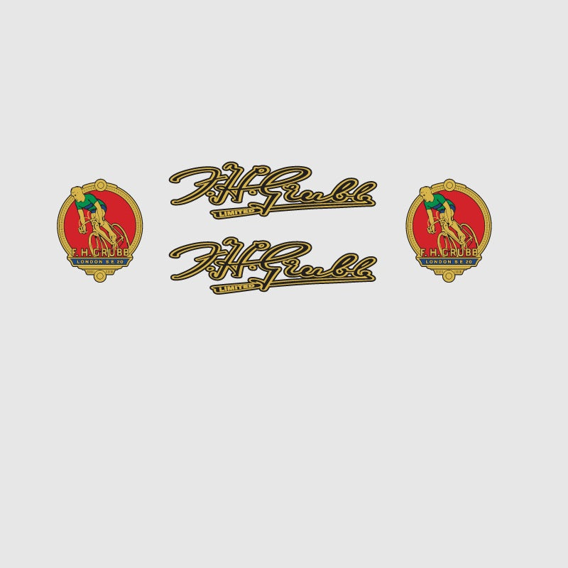Grubb SET 1-Bicycle Decals