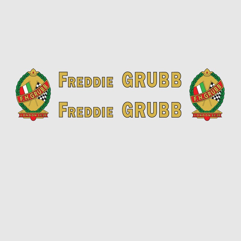 Grubb SET 2-Bicycle Decals