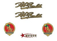 Grubb SET 3-Bicycle Decals