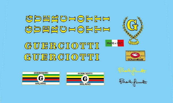 Guerciotti SET 2-Bicycle Decals