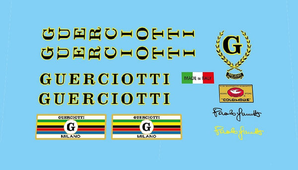 Guerciotti SET 3-Bicycle Decals