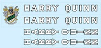 Harry Quinn Set 1-Bicycle Decals