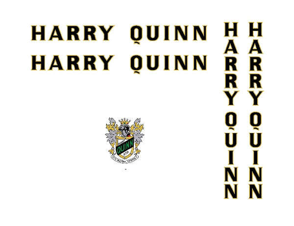 Harry Quinn Set 2-Bicycle Decals