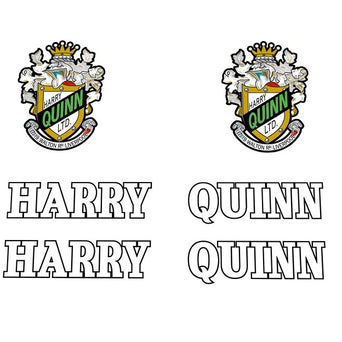 Harry Quinn Set 3-Bicycle Decals