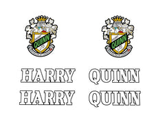 Harry Quinn Set 3-Bicycle Decals