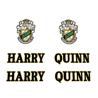 Harry Quinn Set 4-Bicycle Decals